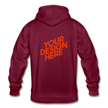 Lade das Bild in den Galerie-Viewer, Bunte Viele Farbe zu wahlen Hoodie Damen/Frauen selbst gestalten und bedrucken - Bordeaux