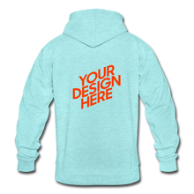 Lade das Bild in den Galerie-Viewer, Bunte Viele Farbe zu wahlen Hoodie Damen/Frauen selbst gestalten und bedrucken - Surferblau