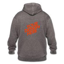 Lade das Bild in den Galerie-Viewer, Damen/Frauen selbst gestalten und bedrucken Vintage Hoodie - Vintage Grau