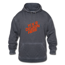 Lade das Bild in den Galerie-Viewer, Damen/Frauen selbst gestalten und bedrucken Vintage Hoodie - Vintage Navy
