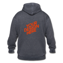 Lade das Bild in den Galerie-Viewer, Damen/Frauen selbst gestalten und bedrucken Vintage Hoodie - Vintage Navy