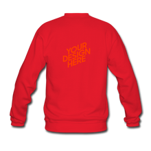 Lade das Bild in den Galerie-Viewer, Unisex Sweatshirt Damen/Frauen selbst gestalten und bedrucken - Rot