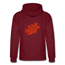 Lade das Bild in den Galerie-Viewer, Damen/Frauen selbst gestalten und bedrucken Hoodie by Stanley & Stella - Burgunderrot