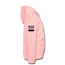 Lade das Bild in den Galerie-Viewer, Kinder Premium Kapuzenpulli mit Reißverschluss Zip Hoodie selbst gestalten und bedrucken - crystal pink