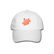 Lade das Bild in den Galerie-Viewer, Vater Hüte Baseballmützen selbst gestalten - white/white
