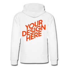 Lade das Bild in den Galerie-Viewer, Die Organic Hoodie by Stanley & Stella Herren/Männer selbst gestalten und bedrucken - white