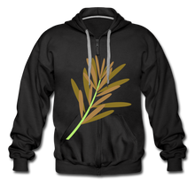 Lade das Bild in den Galerie-Viewer, Gut aussehend Premium Hooded Jacket Herren/Männer selbst gestalten und bedrucken - black