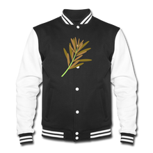 Lade das Bild in den Galerie-Viewer, College Sweatjacket Jacken Herren/Männer selbst gestalten und bedrucken - black/white