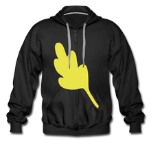 Lade das Bild in den Galerie-Viewer, Premium Hooded Jacket Herren/Männer selbst gestalten und bedrucken - black