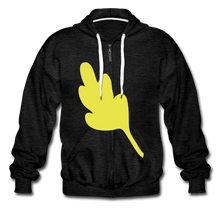 Lade das Bild in den Galerie-Viewer, Premium Hooded Jacket Herren/Männer selbst gestalten und bedrucken - charcoal grey