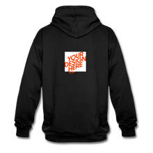 Lade das Bild in den Galerie-Viewer, Contrast Colour Hoodie Herren/Männer selbst gestalten und bedrucken - black/red