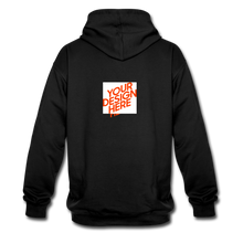 Lade das Bild in den Galerie-Viewer, Contrast Colour Hoodie Herren/Männer selbst gestalten und bedrucken - black/gold