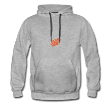 Lade das Bild in den Galerie-Viewer, Premium Hoodie Herren/Männer selbst gestalten und bedrucken - heather grey