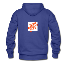 Lade das Bild in den Galerie-Viewer, Premium Hoodie Herren/Männer selbst gestalten und bedrucken - royal blue