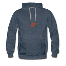 Lade das Bild in den Galerie-Viewer, Premium Hoodie Herren/Männer selbst gestalten und bedrucken - heather denim
