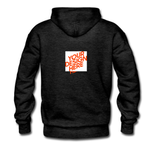 Lade das Bild in den Galerie-Viewer, Premium Hoodie Herren/Männer selbst gestalten und bedrucken - charcoal grey