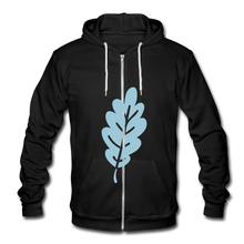 Lade das Bild in den Galerie-Viewer, Hooded Jacket by Bella + Canvas Herren/Männer selbst gestalten und bedrucken - black
