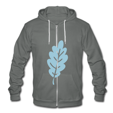 Lade das Bild in den Galerie-Viewer, Hooded Jacket by Bella + Canvas Herren/Männer selbst gestalten und bedrucken - grey