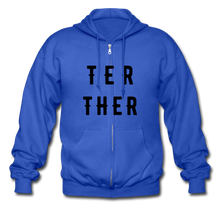 Lade das Bild in den Galerie-Viewer, Schwergewichtige Kapuzenjacke für Herren/Männer selbst gestalten und bedrucken - royal blue