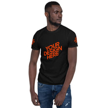 Lade das Bild in den Galerie-Viewer, Kurzärmeliges T-Shirt mit vielem Wahlen Herren/Männer selbst gestalten und bedrucken