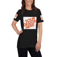 Lade das Bild in den Galerie-Viewer, Kurzärmeliges T-Shirt Damen/Frauen GTS876012 selbst gestalten und bedrucken