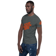 Lade das Bild in den Galerie-Viewer, Kurzärmeliges T-Shirt mit vielem Wahlen Herren/Männer selbst gestalten und bedrucken