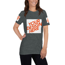 Lade das Bild in den Galerie-Viewer, Kurzärmeliges T-Shirt Damen/Frauen GTS876012 selbst gestalten und bedrucken