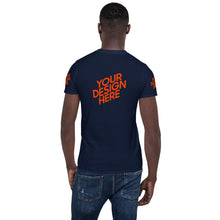 Lade das Bild in den Galerie-Viewer, Kurzärmeliges T-Shirt mit vielem Wahlen Herren/Männer selbst gestalten und bedrucken