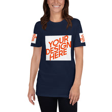 Lade das Bild in den Galerie-Viewer, Kurzärmeliges T-Shirt Damen/Frauen GTS876012 selbst gestalten und bedrucken
