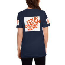 Lade das Bild in den Galerie-Viewer, Kurzärmeliges T-Shirt Damen/Frauen GTS876012 selbst gestalten und bedrucken