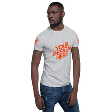 Lade das Bild in den Galerie-Viewer, Kurzärmeliges T-Shirt mit vielem Wahlen Herren/Männer selbst gestalten und bedrucken