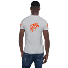 Lade das Bild in den Galerie-Viewer, Kurzärmeliges T-Shirt mit vielem Wahlen Herren/Männer selbst gestalten und bedrucken