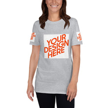 Lade das Bild in den Galerie-Viewer, Kurzärmeliges T-Shirt Damen/Frauen GTS876012 selbst gestalten und bedrucken