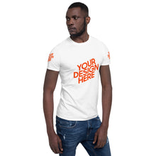 Lade das Bild in den Galerie-Viewer, Kurzärmeliges T-Shirt mit vielem Wahlen Herren/Männer selbst gestalten und bedrucken