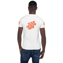 Lade das Bild in den Galerie-Viewer, Kurzärmeliges T-Shirt mit vielem Wahlen Herren/Männer selbst gestalten und bedrucken