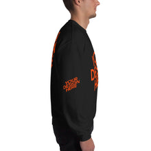 Lade das Bild in den Galerie-Viewer, Crew-Ausschnitt Pullover Herren/Männer selbst gestalten und bedrucken