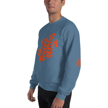 Lade das Bild in den Galerie-Viewer, Crew-Ausschnitt Pullover Herren/Männer selbst gestalten und bedrucken