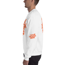 Lade das Bild in den Galerie-Viewer, Crew-Ausschnitt Pullover Herren/Männer selbst gestalten und bedrucken
