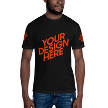 Lade das Bild in den Galerie-Viewer, Crew-Ausschnitt Kurzärmeliges weiches T-Shirt Herren/Männer selbst gestalten und bedrucken