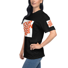Lade das Bild in den Galerie-Viewer, Kurzärmeliges bequeme T-Shirt Damen/Frauen GTS907654 selbst gestalten und bedrucken