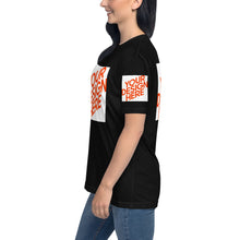 Lade das Bild in den Galerie-Viewer, Kurzärmeliges bequeme T-Shirt Damen/Frauen GTS907654 selbst gestalten und bedrucken