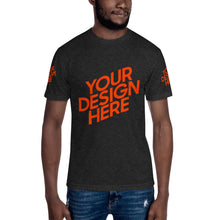 Lade das Bild in den Galerie-Viewer, Crew-Ausschnitt Kurzärmeliges weiches T-Shirt Herren/Männer selbst gestalten und bedrucken