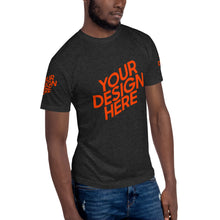 Lade das Bild in den Galerie-Viewer, Crew-Ausschnitt Kurzärmeliges weiches T-Shirt Herren/Männer selbst gestalten und bedrucken