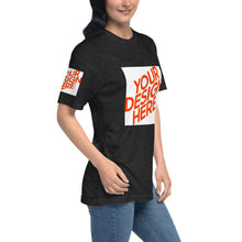 Lade das Bild in den Galerie-Viewer, Kurzärmeliges bequeme T-Shirt Damen/Frauen GTS907654 selbst gestalten und bedrucken