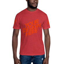 Lade das Bild in den Galerie-Viewer, Crew-Ausschnitt Kurzärmeliges weiches T-Shirt Herren/Männer selbst gestalten und bedrucken