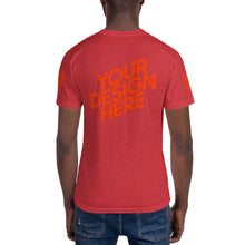 Lade das Bild in den Galerie-Viewer, Crew-Ausschnitt Kurzärmeliges weiches T-Shirt Herren/Männer selbst gestalten und bedrucken