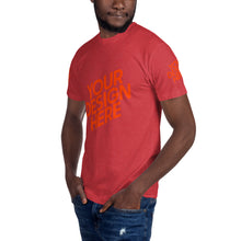 Lade das Bild in den Galerie-Viewer, Crew-Ausschnitt Kurzärmeliges weiches T-Shirt Herren/Männer selbst gestalten und bedrucken