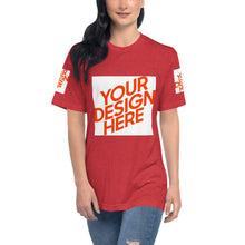 Lade das Bild in den Galerie-Viewer, Kurzärmeliges bequeme T-Shirt Damen/Frauen GTS907654 selbst gestalten und bedrucken