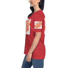 Lade das Bild in den Galerie-Viewer, Kurzärmeliges bequeme T-Shirt Damen/Frauen GTS907654 selbst gestalten und bedrucken