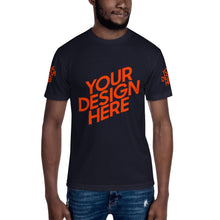 Lade das Bild in den Galerie-Viewer, Crew-Ausschnitt Kurzärmeliges weiches T-Shirt Herren/Männer selbst gestalten und bedrucken